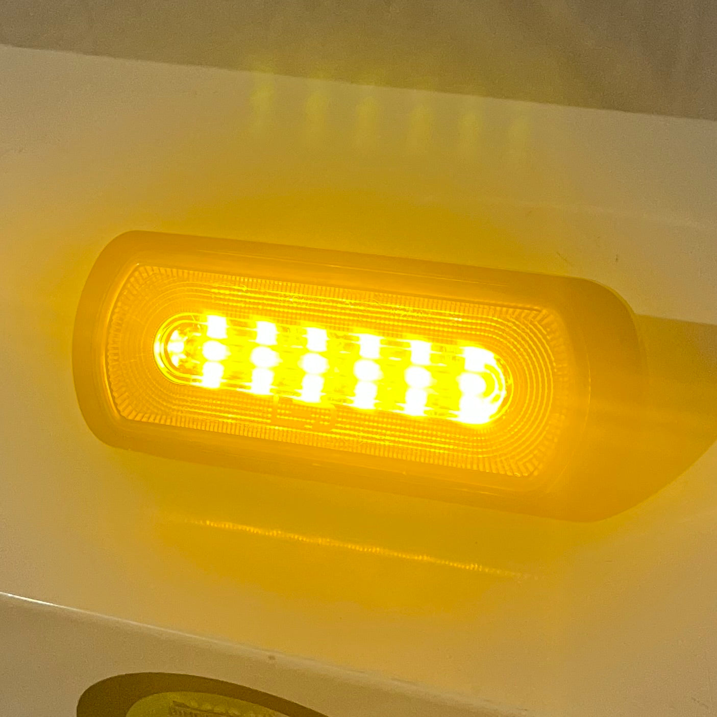 Red LED Marker Light With Strobe