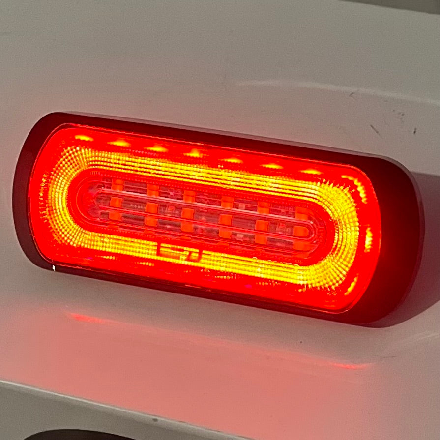 Red LED Marker Light With Strobe