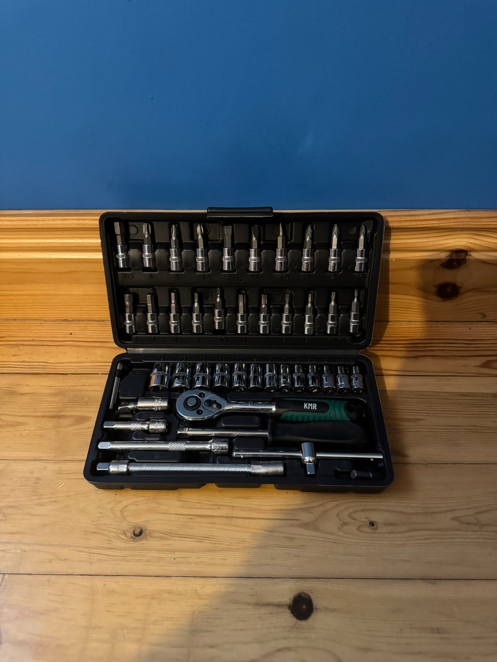 46pc 1/4 Inch Socket Set