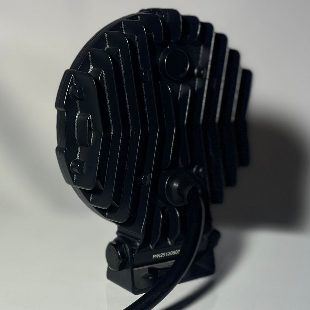 Round LED Work Lamp with DRL