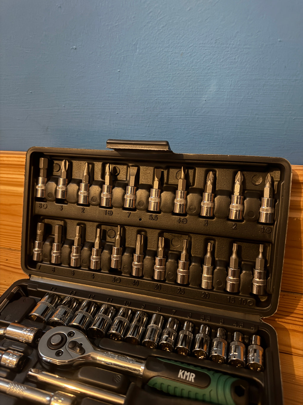 46pc 1/4 Inch Socket Set