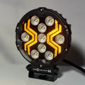 Round LED Work Lamp with DRL