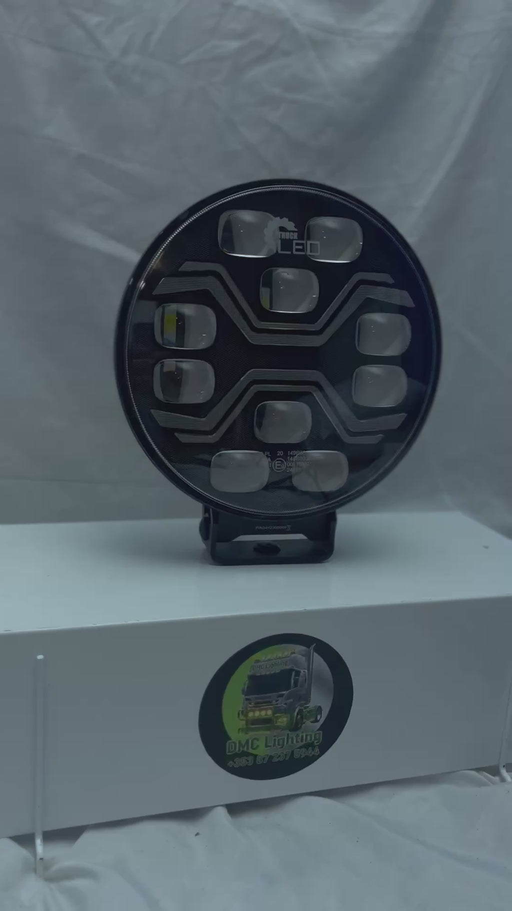 9 Inch X-Spider LED Spot Lamp