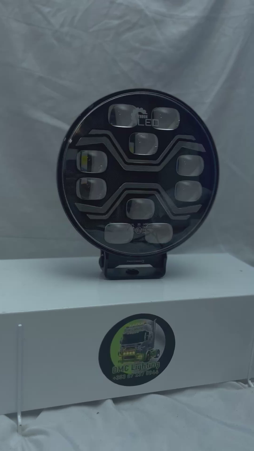 9 Inch X-Spider LED Spot Lamp