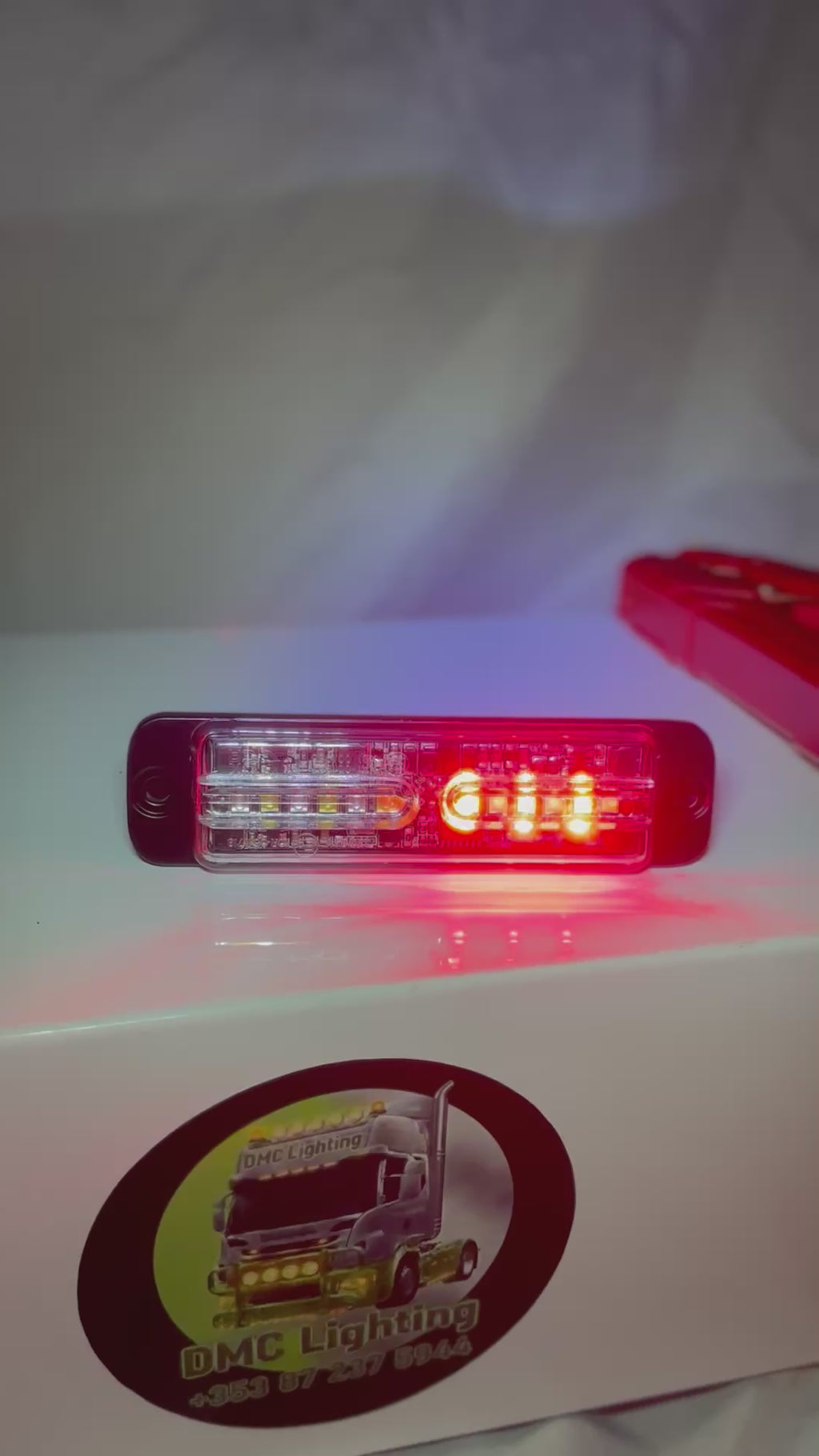 LED Red/White Strobe