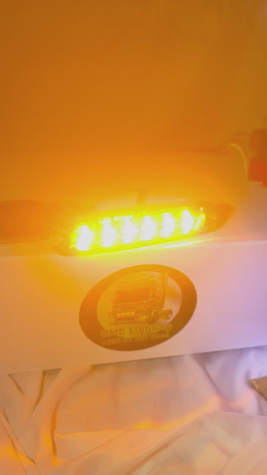 LED Amber Warning Strobe