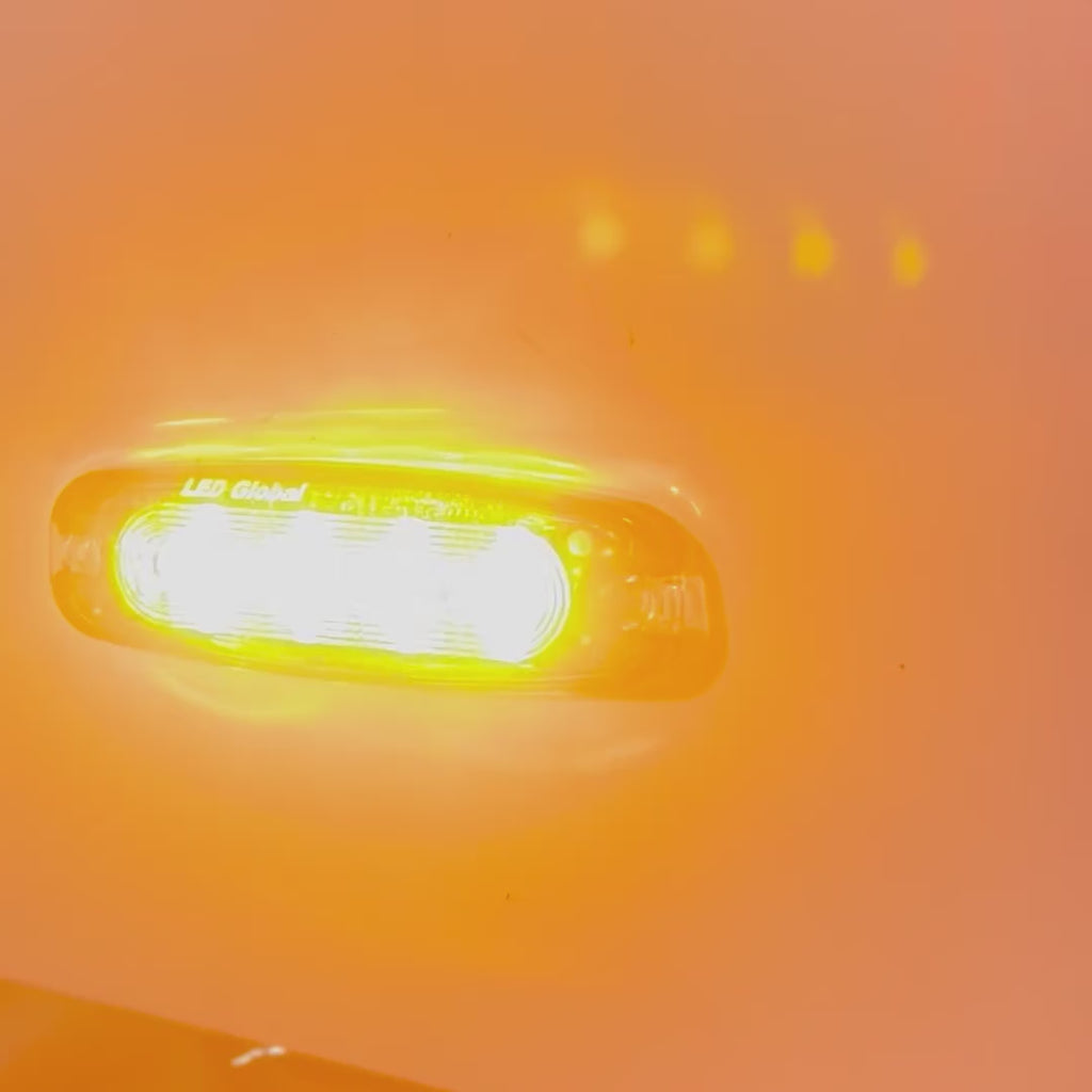 LED Amber Strobes